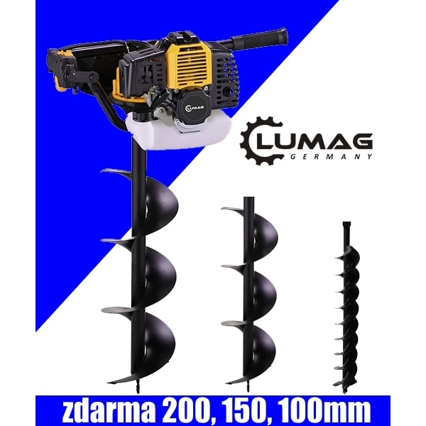 PŮDNÍ, ZEMNÍ VRTÁK - JAMKOVAČ LUMAG EB 520G - PŮDNÍ VRTÁKY{% if zbozi.kategorie.adresa_nazvy[0] != zbozi.kategorie.nazev %} - ZAHRADA{% endif %}