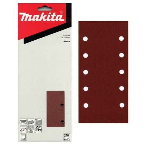 MAKITA P-33233 - PAPÍR BRUSNÝ SUCHÝ ZIP 115X229MM 10 DĚR K180, 10KS = OLD P-02238 - BRUSNÝ PAPÍR - VIBRAČNÍ BRUSKY{% if zbozi.kategorie.adresa_nazvy[0] != zbozi.kategorie.nazev %} - PŘÍSLUŠENSTVÍ{% endif %}