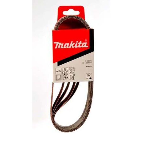 MAKITA P-36675 - BRUSNÝ PÁS 30X530MM K40 5KS=OLDP-00088 - BRUSNÉ PÁSY PRO EL. PILNÍKY{% if zbozi.kategorie.adresa_nazvy[0] != zbozi.kategorie.nazev %} - PŘÍSLUŠENSTVÍ{% endif %}