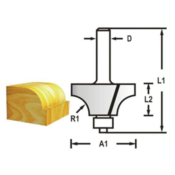 MAKITA D-48446 - ZAOBLOVACÍ FRÉZA S LOŽISKEM STOPKA 6 MM,19X9,5X52 MM R=3,2MM - PRO VRCHNÍ FRÉZKY{% if zbozi.kategorie.adresa_nazvy[0] != zbozi.kategorie.nazev %} - PŘÍSLUŠENSTVÍ{% endif %}