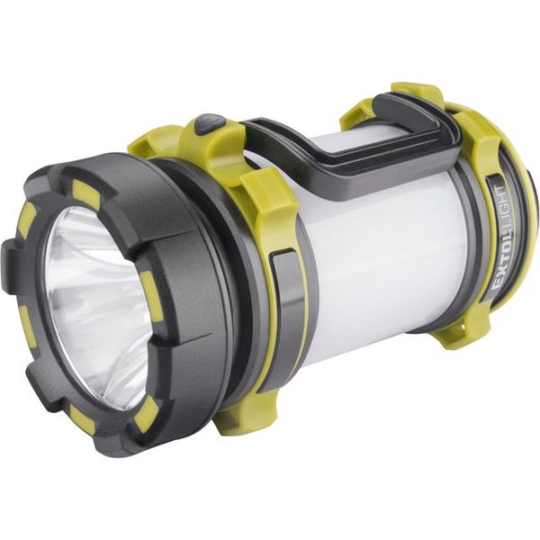 EXTOL LIGHT SVÍTILNA 350LM, CREE XPG2 LED, 360° OSVĚTLENÍ, USB NABÍJENÍ S POWERBANKOU, CREE XPG2 R5 LED + 40X LED, 43140 - PRACOVNÍ SVĚTLA - PŘENOSKY{% if zbozi.kategorie.adresa_nazvy[0] != zbozi.kategorie.nazev %} - SVÍTIDLA{% endif %}