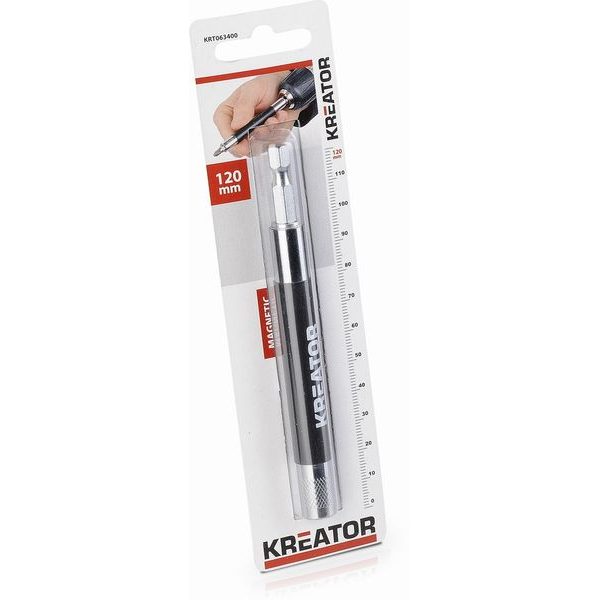 KREATOR KRT063400 MAGNETICKÝ DRŽÁK BITŮ 120 MM - MAGNETICKÉ DRŽÁKY BITŮ{% if zbozi.kategorie.adresa_nazvy[0] != zbozi.kategorie.nazev %} - PŘÍSLUŠENSTVÍ{% endif %}