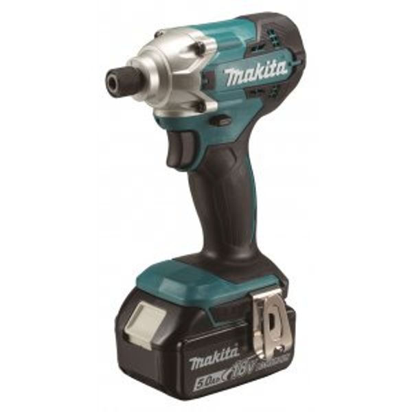 MAKITA DTD156RTJ - AKU RÁZOVÝ ŠROUBOVÁK 1/4" LI-ION LXT 18V/5,0AH, MAKPAC - RÁZOVÝ UTAHOVÁK 18V{% if zbozi.kategorie.adresa_nazvy[0] != zbozi.kategorie.nazev %} - AKU NÁŘADÍ{% endif %}