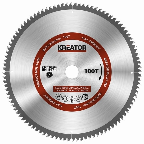 KREATOR KRT020506 PILOVÝ KOTOUČ UNIVERZÁLNÍ 305MM, 100T - PRŮMĚR 255 - 270, 300 - 355{% if zbozi.kategorie.adresa_nazvy[0] != zbozi.kategorie.nazev %} - PŘÍSLUŠENSTVÍ{% endif %}