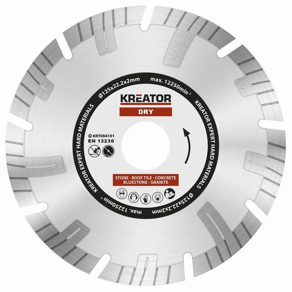 KREATOR KRT084101 DIAMANTOVÝ KOTOUČ SEGMENTOVÝ 125MM EXPERT - DIAMATOVÉ KOTOUČE - ŘEZNÉ{% if zbozi.kategorie.adresa_nazvy[0] != zbozi.kategorie.nazev %} - PŘÍSLUŠENSTVÍ{% endif %}