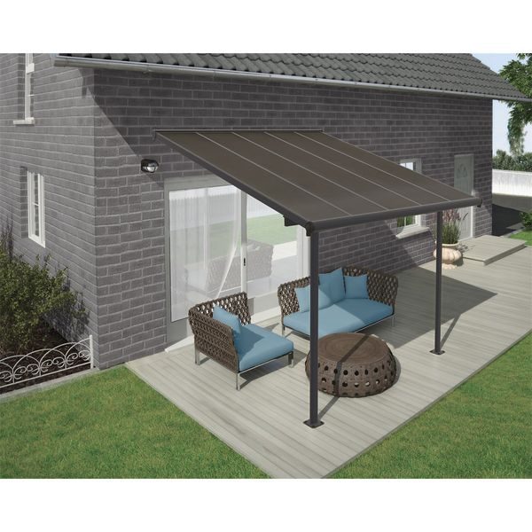 PALRAM - CANOPIA CAPRI 3000 ANTRACIT 3 X 3 HLINÍKOVÁ (MONTOVANÁ) PERGOLA - PERGOLY{% if zbozi.kategorie.adresa_nazvy[0] != zbozi.kategorie.nazev %} - DŮM A DOMÁCNOST, ELEKTRO..{% endif %}