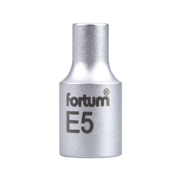 FORTUM HLAVICE NÁSTRČNÁ VNITŘNÍ TORX 1/4", E 5, L 25MM, 4701705 - NÁSTRČNÉ HLAVICE, OŘECHY{% if zbozi.kategorie.adresa_nazvy[0] != zbozi.kategorie.nazev %} - RUČNÍ NÁŘADÍ{% endif %}