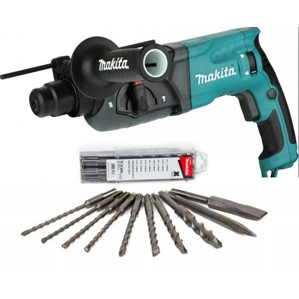 MAKITA HR2470X16 - KOMBINOVANÉ KLADIVO S PŘÍSLUŠENSTVÍM 2,4J,780W - KOMB. KLADIVA SDS +{% if zbozi.kategorie.adresa_nazvy[0] != zbozi.kategorie.nazev %} - ELEKTRICKÉ NÁŘADÍ{% endif %}