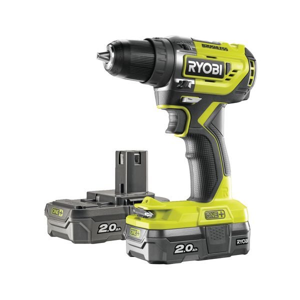 RYOBI R18DD5-220S AKU BEZUHLÍKOVÝ 18 V ŠROUBOVÁK/VRTAČKA + 2X 2AH BATERIE + NABÍJEČKA ONE+ - ZNAČKA RYOBI{% if zbozi.kategorie.adresa_nazvy[0] != zbozi.kategorie.nazev %} - ZNAČKA RYOBI{% endif %}