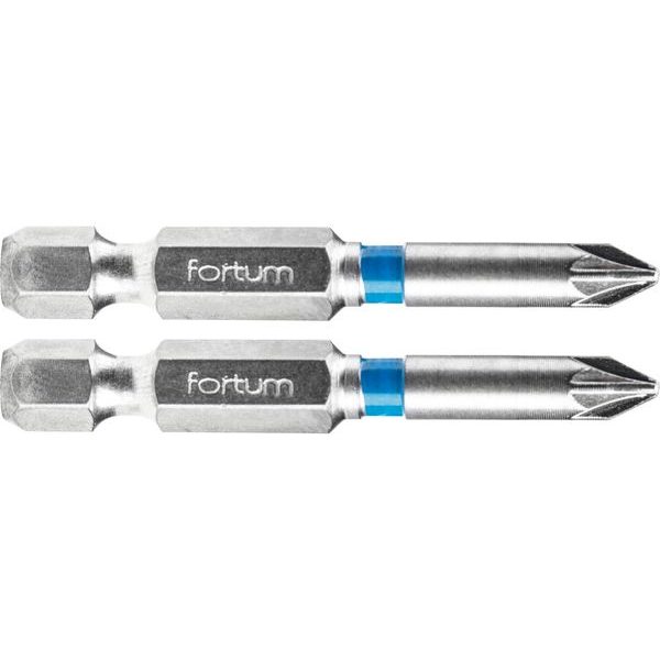 FORTUM HROT KŘÍŽOVÝ POZIDRIV, SADA 2KS, PZ 1X50MM, S2, 4741311 - STANDARDNÍ BITY PZ{% if zbozi.kategorie.adresa_nazvy[0] != zbozi.kategorie.nazev %} - PŘÍSLUŠENSTVÍ{% endif %}