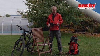 Tlakové myčky HECHT: Zatočte se špínou rychle a efektivně!