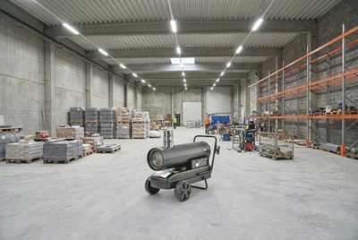 Naftové horkovzdušné turbíny: Okamžité teplo tam, kde ho nejvíce potřebujete