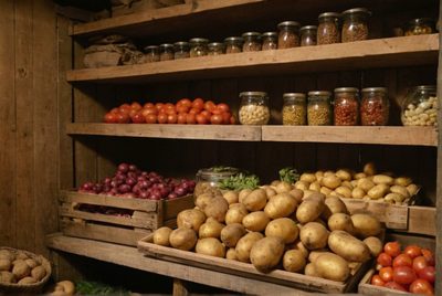 Jak připravit sklep na skladování letošní sklizně