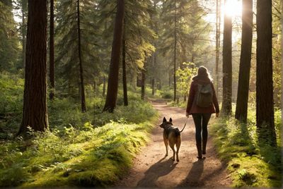Jak bezpečně chodit se psem na výlety do přírody