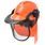 Ochranná helma se sluchátky a štítem CE - HECHT 900100