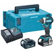 MAKITA DTD154RTJ - AKU RÁZOVÝ ŠROUBOVÁK 1/4" LI-ION LXT 18V/5,0AH, MAKPAC - LI-ION 18V - AKUMULÁTOROVÉ STROJE MAKITA