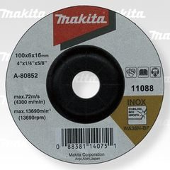 Makita A-80852 - kotouč brusný nerez 100x6x16mm