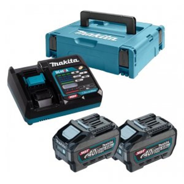 MAKITA 191V35-5 - SADA LI-ION XGT 40V 2KSBL4050F+1KSDC40RA+1KSMAKPAC - SADY AKUMULÁTORŮ S NABÍJEČKOU{% if zbozi.kategorie.adresa_nazvy[0] != zbozi.kategorie.nazev %} - PŘÍSLUŠENSTVÍ MAKITA{% endif %}