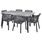 Garden furniture set - HECHT ELISA GRAPHITE 6