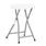 Garden stool - HECHT FOLDIS WHITE STOOL