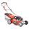 Petrol lawn mower with self propelled system - HECHT 551 BS 5 in 1