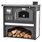 Wood stoves with oven - HECHT VULCANUS BEIGE