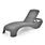 Garden lounger - HECHT PATONG GRAPHITE