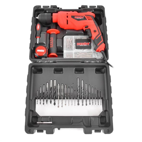 PRACTICAL SET FOR DRILLING AND SCREWDRIVING - HECHT 107 SET