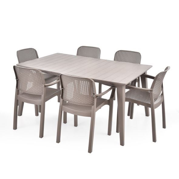 GARDEN FURNITURE SET - HECHT SAMANA SET BEIGE 6