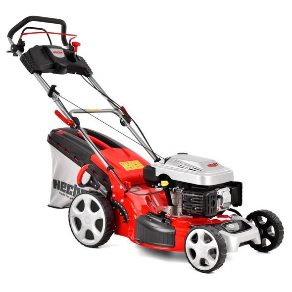 PETROL LAWN MOWER WITH SELF PROPELLED SYSTEM - HECHT 553 SW 5 IN 1