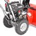 PETROL SNOW THROWER - HECHT 9555 SE - TWO STAGE SELF PROPELLED - GARDEN