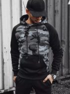 Army pulover v temno sivi barvi