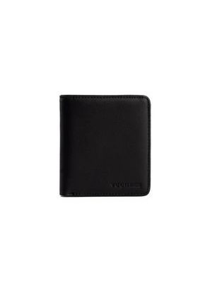 Univerzalna usnjena črna denarnica Falou