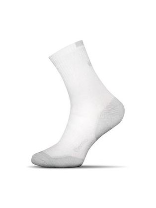 Termo bombažne nogavice bela