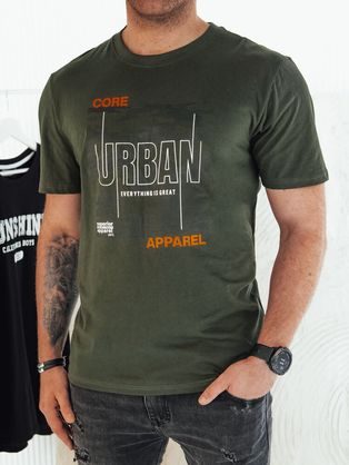 Zelena majica z napisom Urban