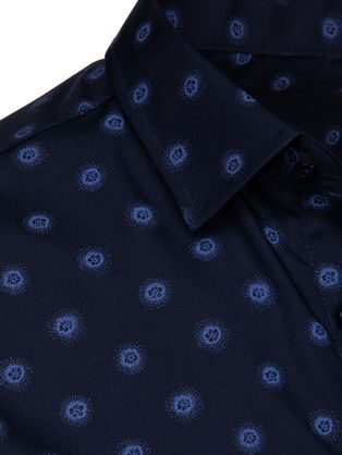 Trendovska flanelna karo modro krem srajca V1 SHCS-0157