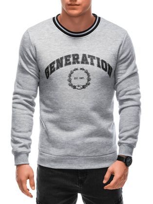 Trendovski siv pulover generation B1622