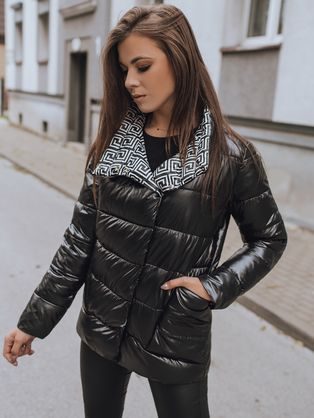 Trendovska ženska jakna Delsy v črni barvi