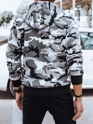 Črn pulover v army stilu