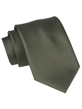 Zelena moška kravata v trendovskem dizajnu