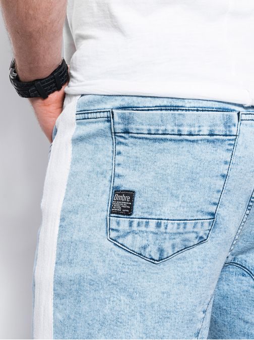 Čudovite svetle jeans kratke hlače W363
