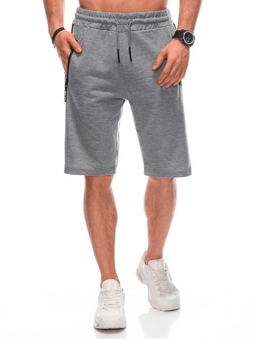 Trendovske kratke hlače v sivi barvi New York W476