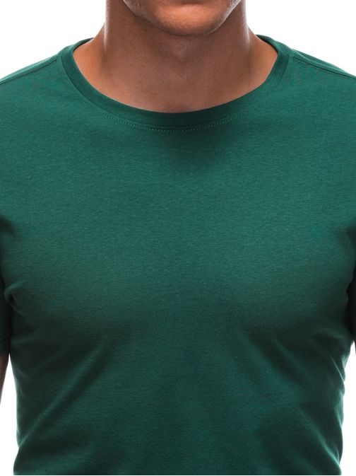 Zelena bombažna majica s kratkimi rokavi TSBS-0100