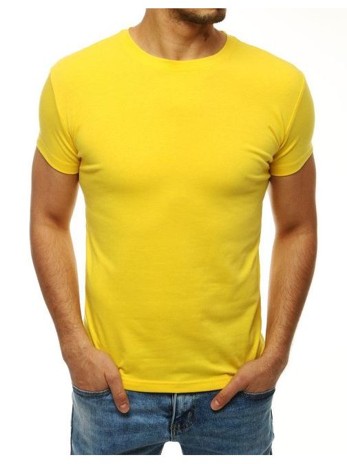 Preprosta rumena majica