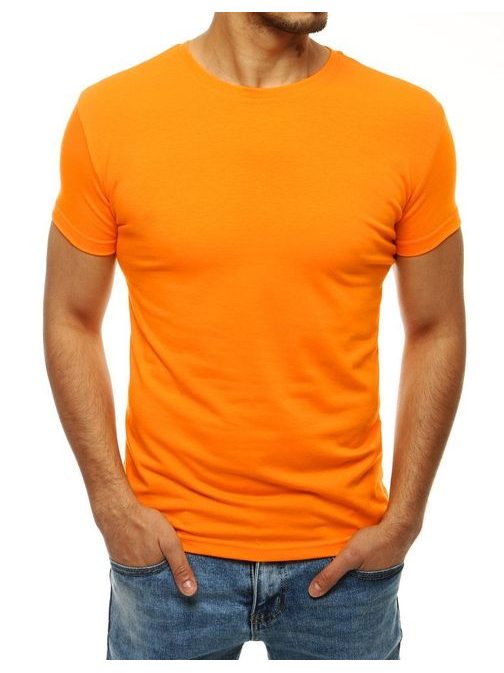 Edinstvena oranžna moška majica