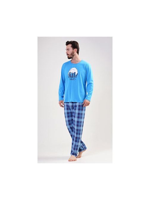 Modra moška pižama Sleep well