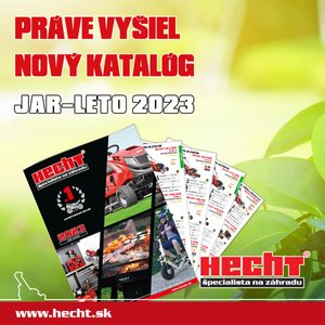 Práve vyšiel nový katalóg HECHT!