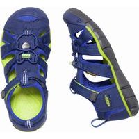 Sandály KEEN SEACAMP II CNX YOUTH blue depths/chartreuse