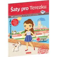 Šaty pro TEREZKU ─ Kniha samolepek Baagl