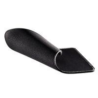 Hama mouse Pad with Leather Look, black